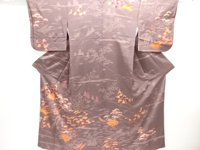 茶屋辻模様刺繍訪問着